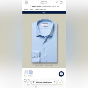Charles Tyrwhitt Light Blue Dress Shirt